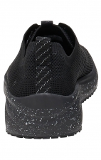 Everon Knit Black/Reflective Lightweight Slip-Resistant Women's Sneaker from Infinity Footwear by Cherokee