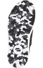 Everon Knit Speckled Black/White Lightweight Slip-Resistant Women's Sneaker from Infinity Footwear by Cherokee