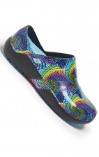 Journey Electric Serpent Illusion Unisex Slip Resistant Clog by Anywear Footwear