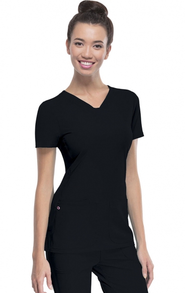 *FINAL SALE S 20710 Break on Through V-Neck 3 Pocket Top from HeartSoul *FINAL SALE S 20710 Break on Through V-Neck 3 Pocket Top from HeartSoul