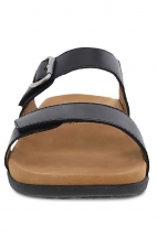 Justine Black Calf Women's Casual Sandal by Dansko