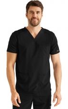 IP603A Inspira Flex Men's 3 Pocket V-Neck Top 