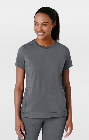 6359 RENEW Crew Neck Flex-n-Reach 2 Pocket Top by WINK 6359 RENEW Crew Neck Flex-n-Reach 2 Pocket Top by WINK