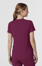 6259 RENEW Knit Flex-n-Reach V-Neck Raglan Top by WINK