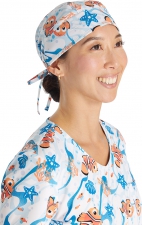 TF513 Tooniforms Unisex Print Scrub Cap by Cherokee Uniforms - Current of Fun