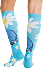 Tooniforms Print Support Graduated Compression Socks - Positively Eeyore