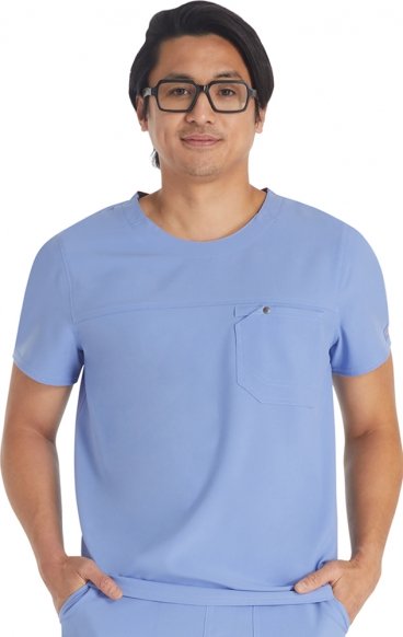 DK676 EDS NXT Men's Round Neck Top with Chest Pocket by Dickies DK676 EDS NXT Men's Round Neck Top with Chest Pocket by Dickies