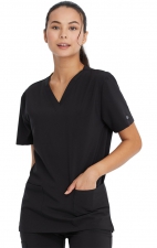 DK619 Dickies EDS Essentials Unisex 2 Pocket V-Neck Top 