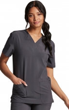 DK619 Dickies EDS Essentials Unisex 2 Pocket V-Neck Top 