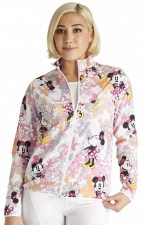 TF320 Tooniforms Packable Print Jacket by Cherokee - Love Flowers