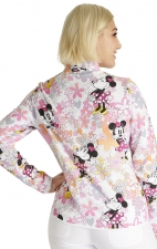 TF320 Tooniforms Packable Print Jacket by Cherokee - Love Flowers