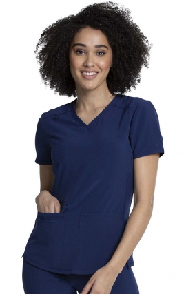 CKA685 Allura V-Neck 3 Pocket Top by Cherokee
