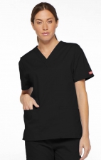 86706 Dickies EDS Signature 2 Pocket V-Neck Top