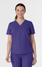 6222 WonderWink Thrive Women's V-Neck Tuck-In Top