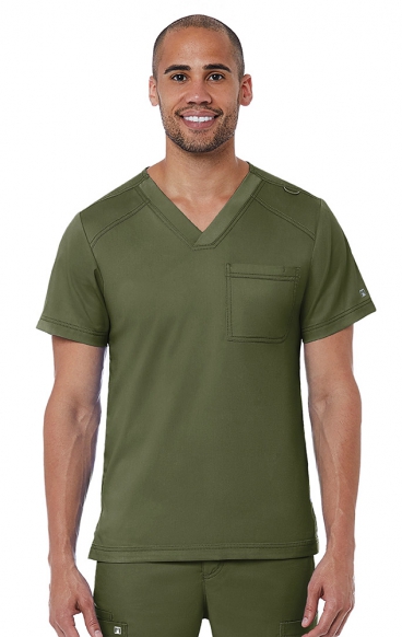 *FINAL SALE S 5501 Matrix Men's Basic V-Neck Top by Maevn *FINAL SALE S 5501 Matrix Men's Basic V-Neck Top by Maevn