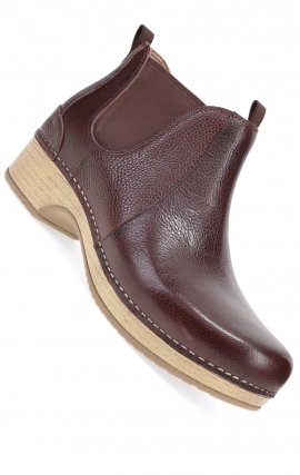 Becka Cordovan Milled Pull Up Boot by Dansko