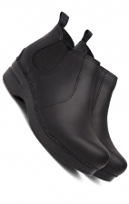 Frankie Black Oiled Leather Boot by Dansko