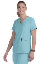 1019 koi Next Gen Hustle and Heart 3 Pocket Scrub Top