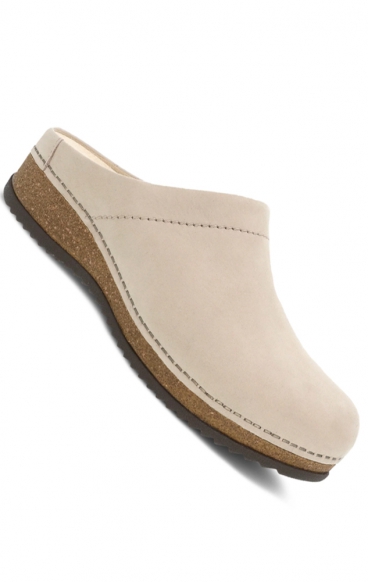 *FINAL SALE Mariella Linen Nubuck Stapled Mule by Dansko