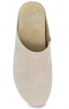 Mariella Linen Nubuck Stapled Mule by Dansko