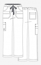 9202 Maevn Blossom - Multi Pocket Utility Cargo Pant - Sketch