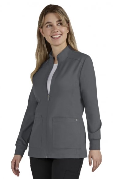 C400 Cureology Geneses Women's Zip Front Warm Up Jacket by koi C400 Cureology Geneses Women's Zip Front Warm Up Jacket by koi