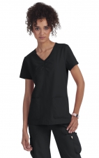 1121 Planet koi Enik 2 Pocket Stretch Top by koi