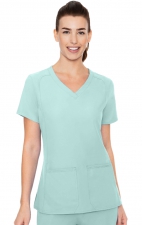 2468 Med Couture Insight Side Pocket Scrub Top