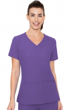 2468 Med Couture Insight Side Pocket Scrub Top