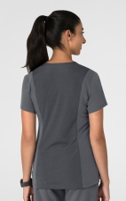 6132 Nova Flex-n-Reach 3 Pocket V-Neck Top by WINK