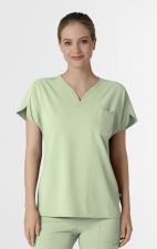 6634 RENEW Women's Dolman Y-Neck Scrub Top by WINK