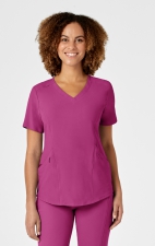 6134 WonderWink Renew Women's V-Neck Top