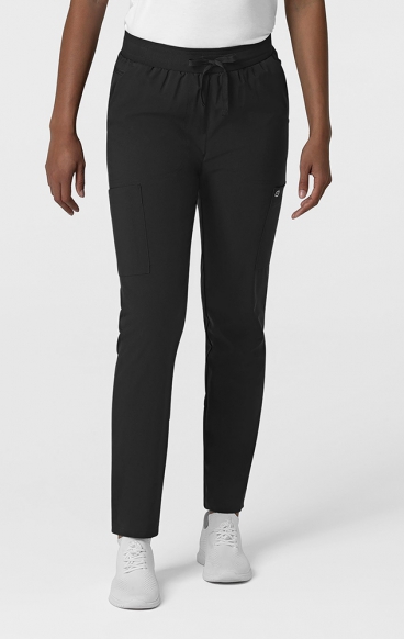 5045P Petite W123 Women's 8 Pocket Slim Sport Jogger Pants by Wink