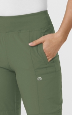 5555 W123 by WonderWink - Comfort Waist Cargo Jogger Scrub Pants