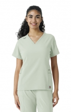 C13310 Carhartt Force Cross-Flex Knit Panel Scrub Top 