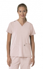 C13210 Carhartt Force Cross-Flex Flex Panel V-Neck Women's Top