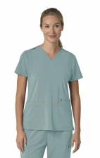 C13210 Carhartt Force Cross-Flex Flex Panel V-Neck Women's Top