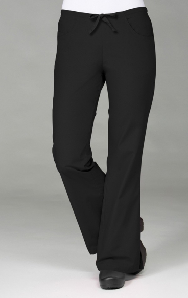 *FINAL SALE M 9026T Maevn CORE - TALL Half Back Elastic & Drawstring Flare Pant *FINAL SALE M 9026T Maevn CORE - TALL Half Back Elastic & Drawstring Flare Pant