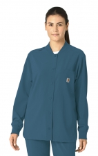 C82210 Carhartt Force Cross-Flex Women's Snap Front Shirt Jacket