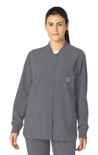 C82210 Carhartt Force Cross-Flex Women's Snap Front Shirt Jacket