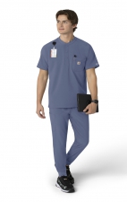 C16310 Carhartt Cross-Flex Men's Henley Scrub Top