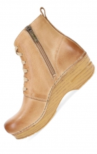 Sigourney Honey Distressed Classic Lace Up Boot by Dansko