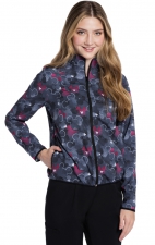 TF320 Tooniforms Packable Print Jacket by Cherokee - Feeling Mickey