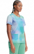 CK609 Round Neck Top by Infinity - Northern Lights