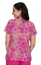 S103PR Smiley World Amazed Tuckable Print Top by koi - Lovely Smile