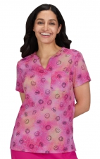 S103PR Smiley World Amazed Tuckable Print Top by koi - Lovely Smile