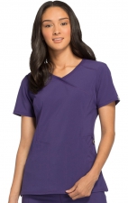 Mock Wrap Top - Cherokee Infinity - Antimicrobial