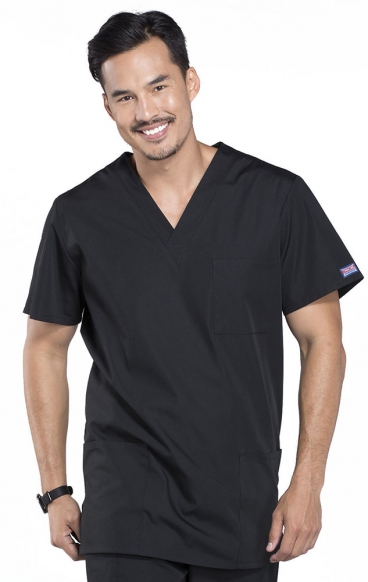 *FINAL SALE L 4876 Workwear Originals Unisex 3 Pocket V-Neck Top by Cherokee *FINAL SALE L 4876 Workwear Originals Unisex 3 Pocket V-Neck Top by Cherokee
