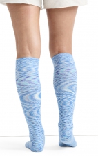 LX Support Outer Space Unisex Medium Compression Knee High Socks with Arch Support by Cherokee