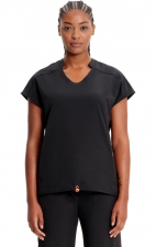 IN617A GNR8 Convertible Hem V-Neck 2 Pocket Top by Infinity